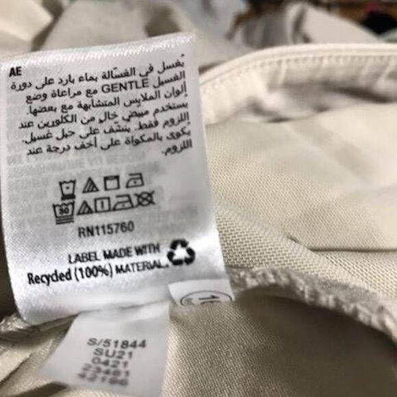 JM Collection NWT Khaki Chinos Trouser Pants Size 28W - Picture 11 of 12